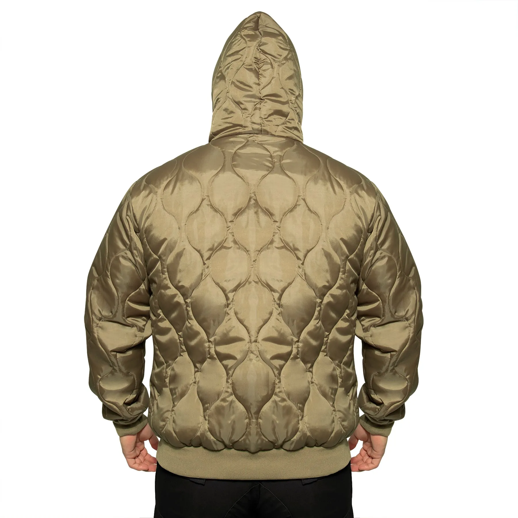 Quilted Woobie Hooded Sweatshirts
