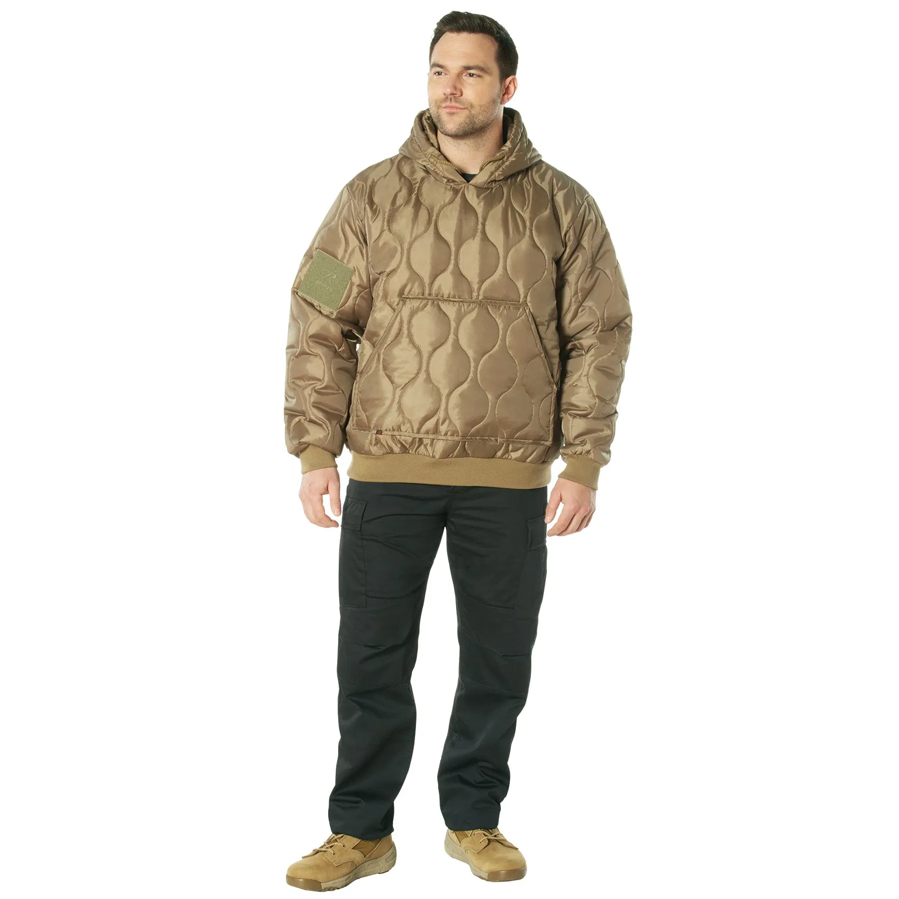 Quilted Woobie Hooded Sweatshirts