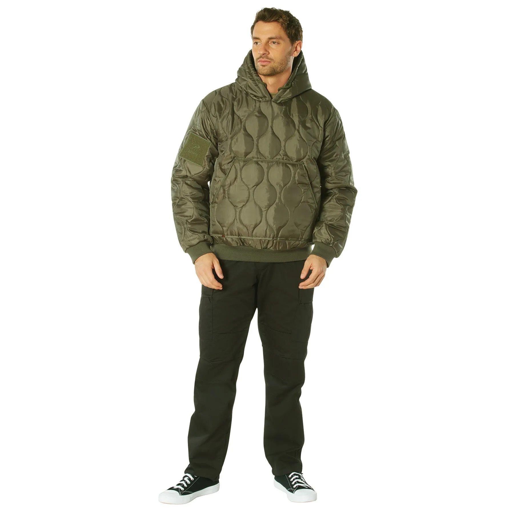 Quilted Woobie Hooded Sweatshirts