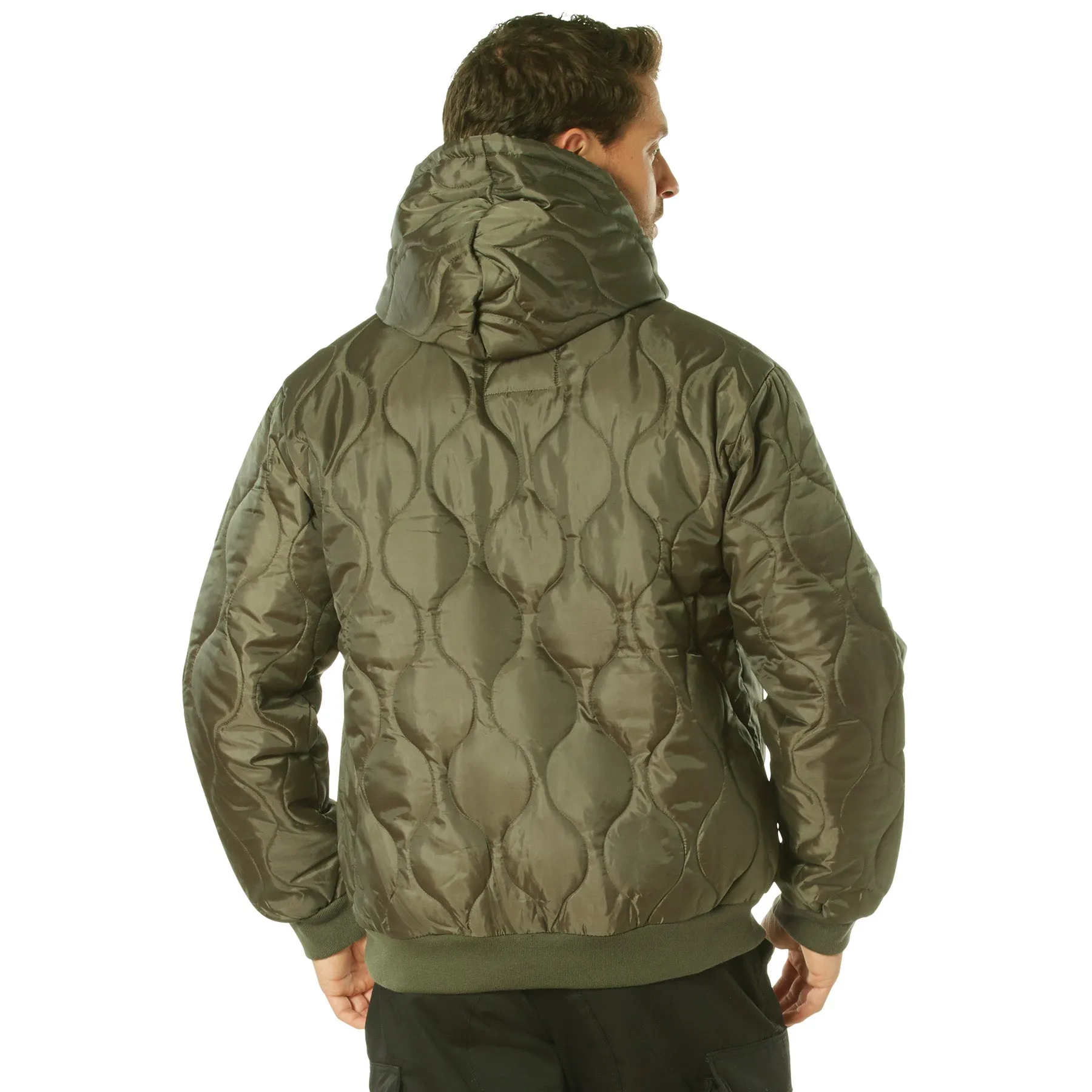 Quilted Woobie Hooded Sweatshirts