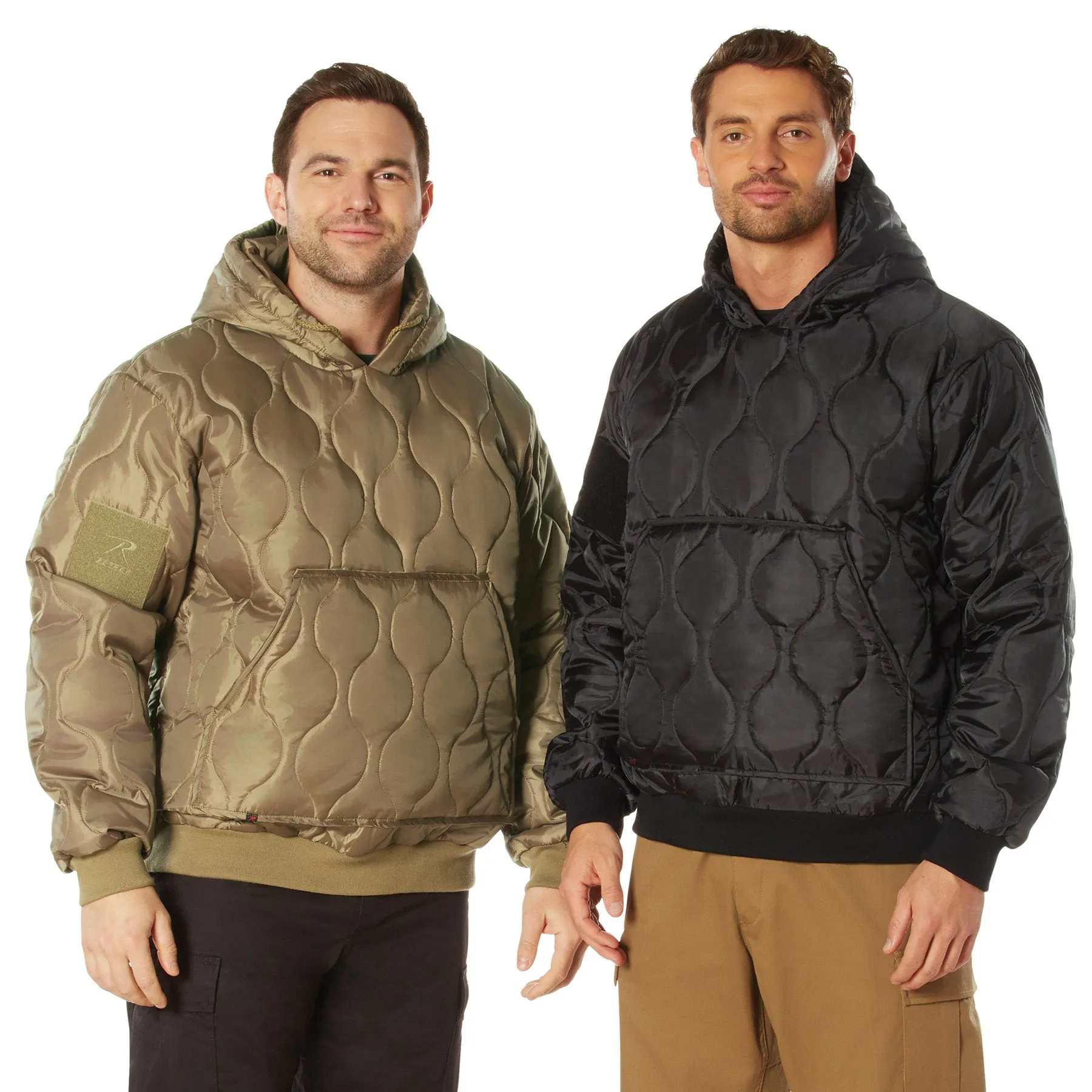 Quilted Woobie Hooded Sweatshirts