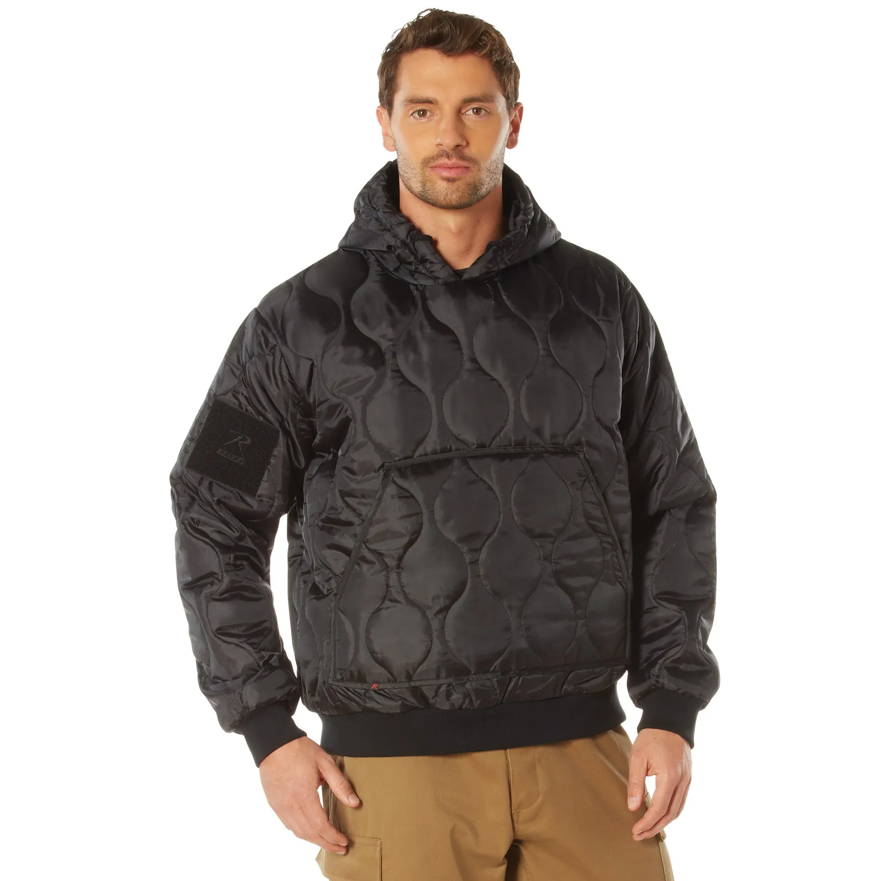 Quilted Woobie Hooded Sweatshirts