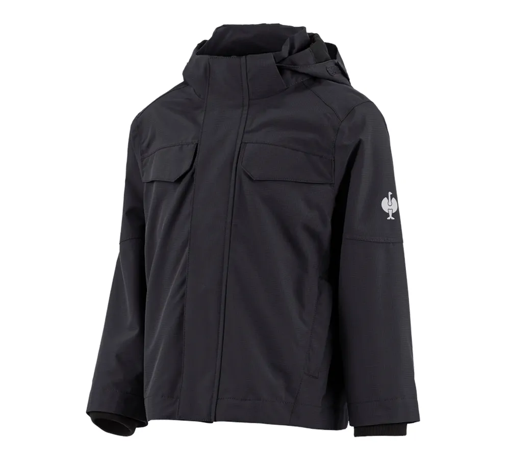 Rain jacket e.s.concrete, children's