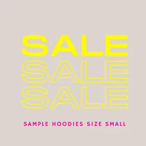 SAMPLE HOODIES SIZE SMALL