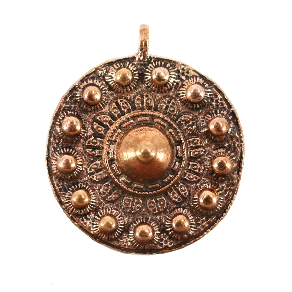 Shield of Valhalla Amulet, Bronze