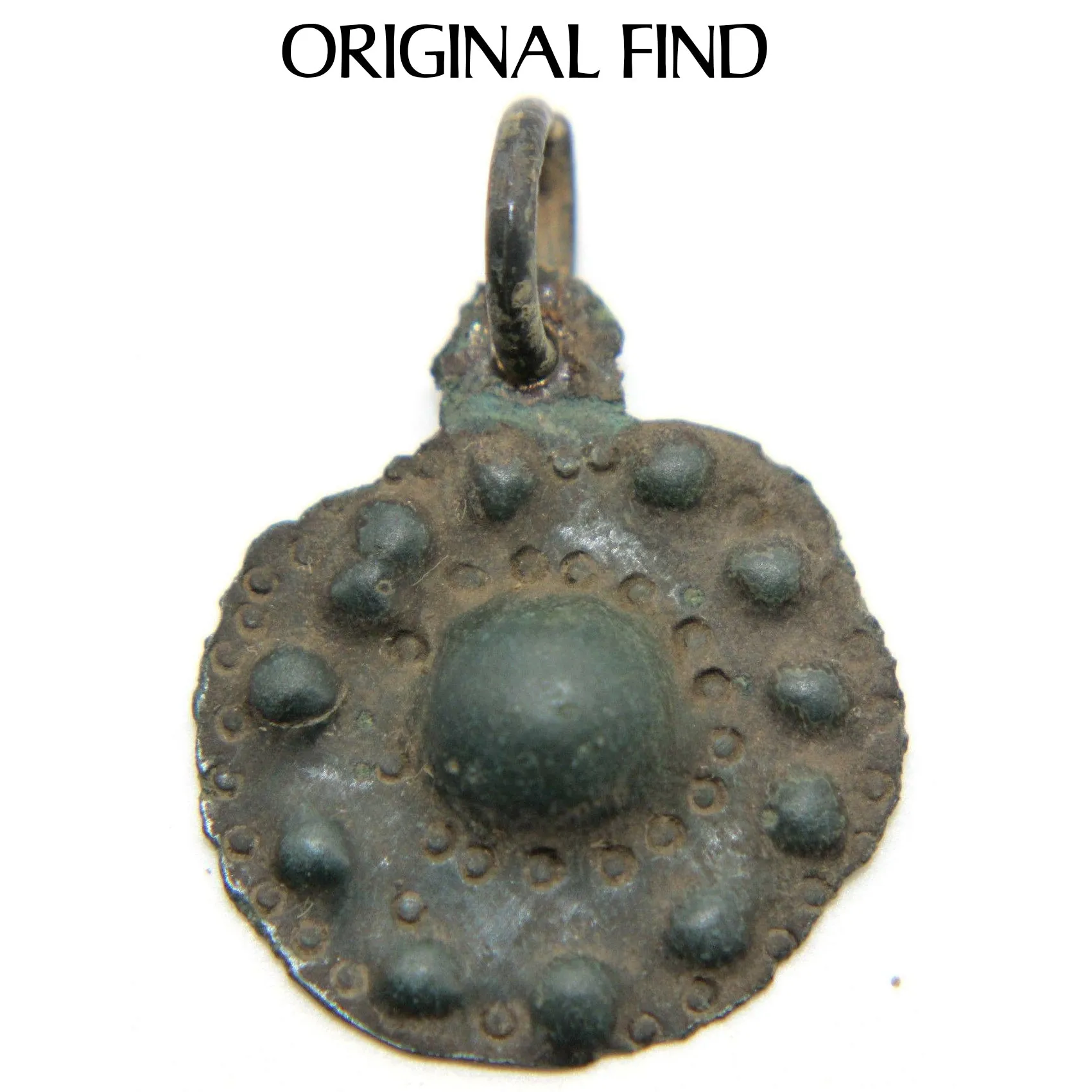 Shield of Valhalla Amulet, Bronze