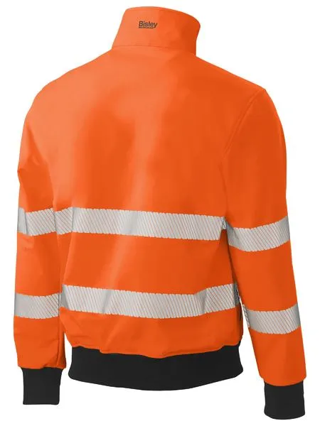 Taped Soft Shell Bomber Jacket For Men