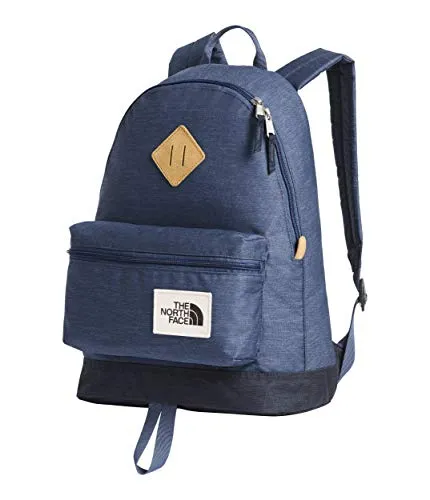 The North Face Mini Berkeley, Shady Blue Light Heather/Urban Navy Light Heather, OS