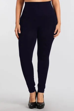 The Tummy Tuck Legging (Plus Size): One Size Plus / Ink