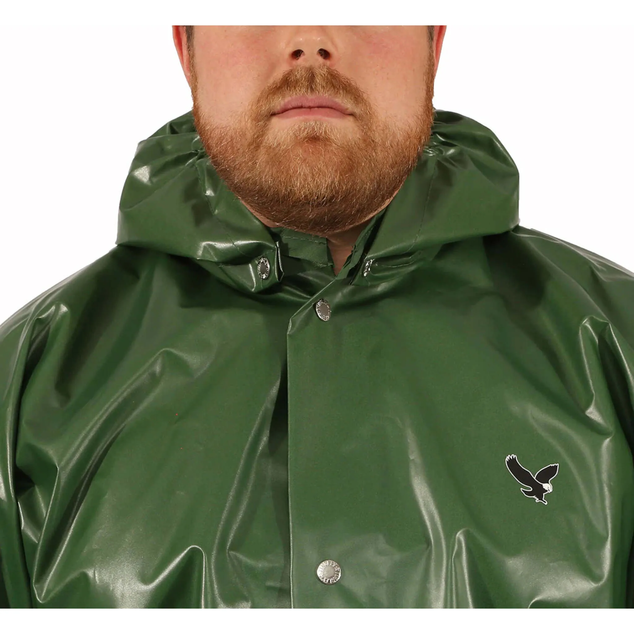 Tingley Iron Eagle® Detachable Hood | Lightweight, Durable Polyurethane on Nylon | Waterproof, Easy Attachment | Ideal for Heavy Duty Work Conditions