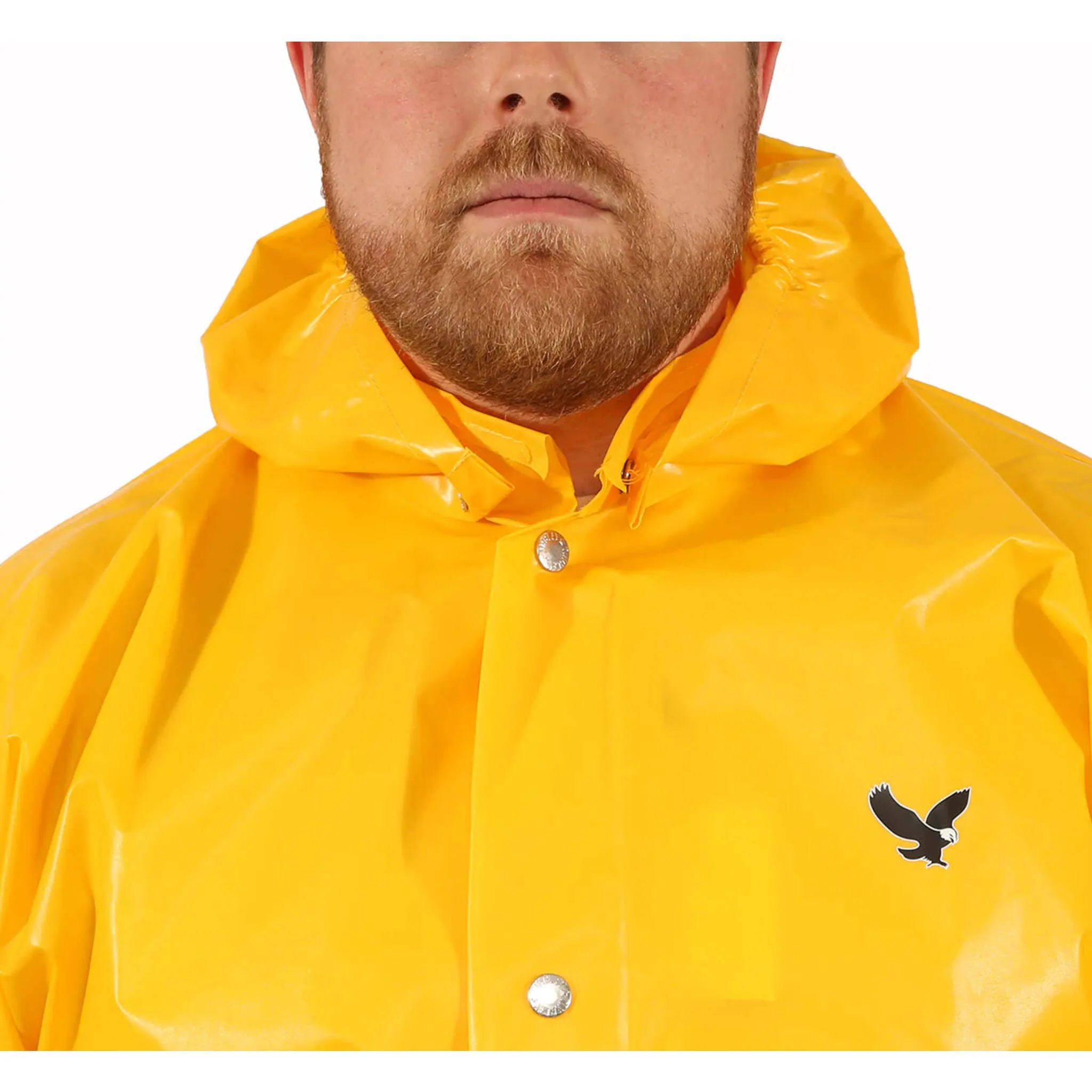 Tingley Iron Eagle® Detachable Hood | Lightweight, Durable Polyurethane on Nylon | Waterproof, Easy Attachment | Ideal for Heavy Duty Work Conditions