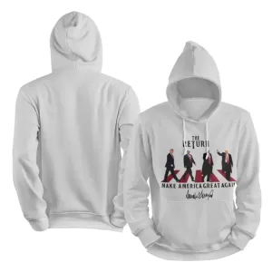 Unique Gift,Personalized The Return Hoodies, Funny Trump Hoodies, Custom Comfortable Maga Hoodies Unisex Shirt