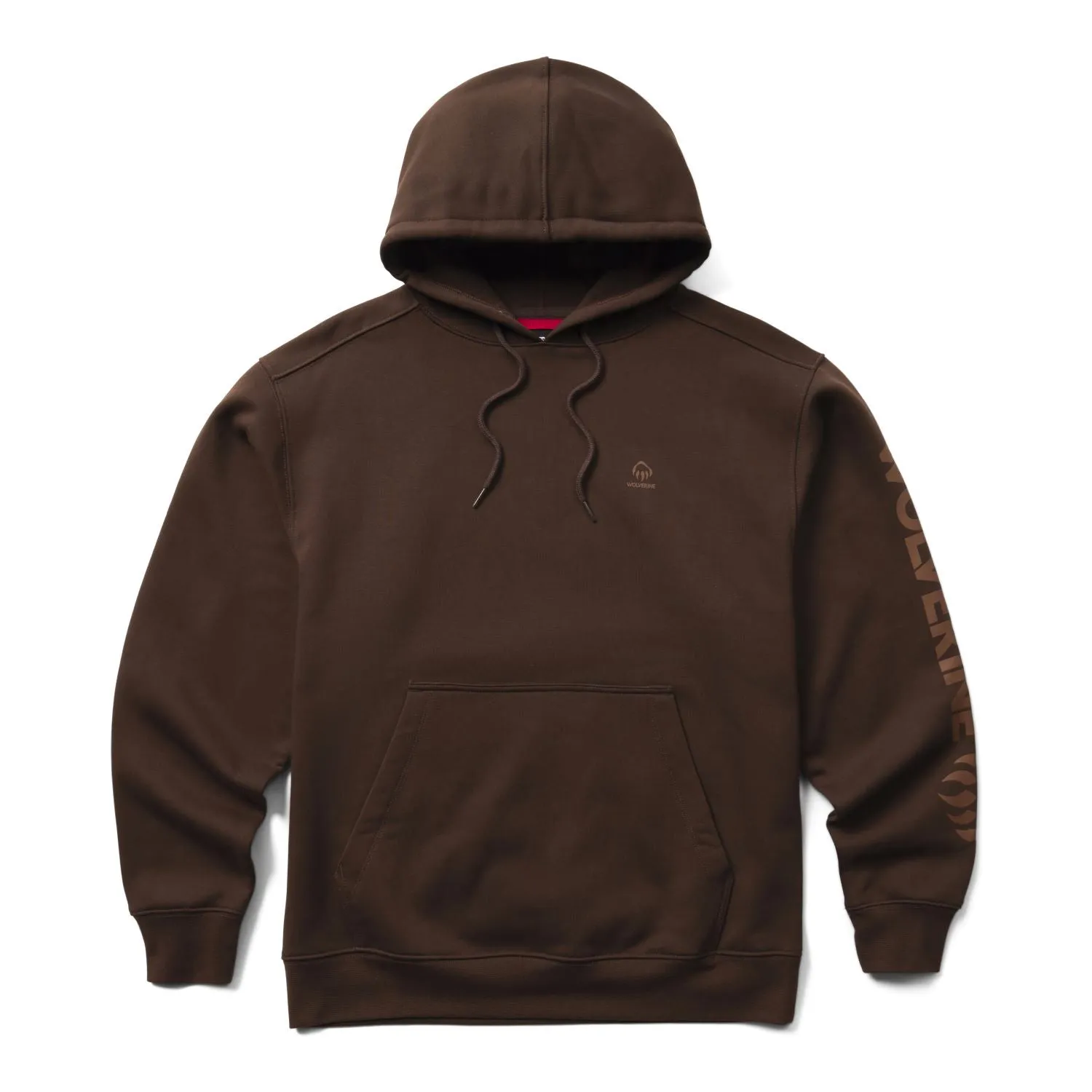Wolverine Men's Midweight Logo Graphic Sleeve Hoodie