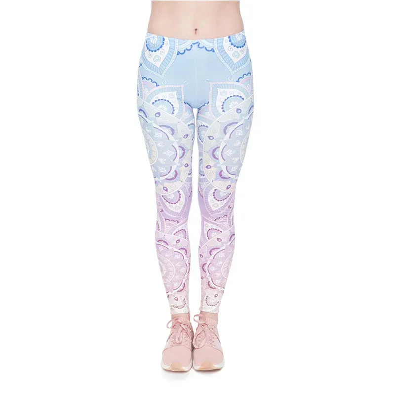 Women Legging Printing Fitness Leggins Fashion Slim Leggings High Waist Leggings Woman Pants