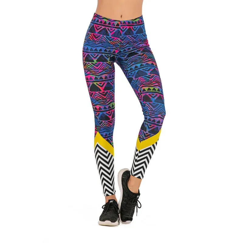 Women Legging Printing Fitness Leggins Fashion Slim Leggings High Waist Leggings Woman Pants