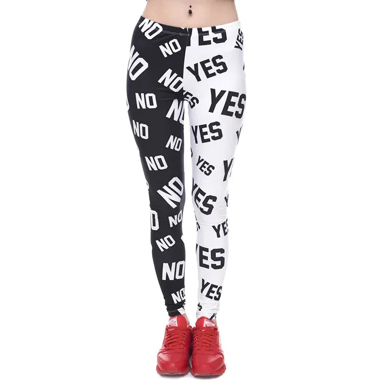 Women Legging Printing Fitness Leggins Fashion Slim Leggings High Waist Leggings Woman Pants