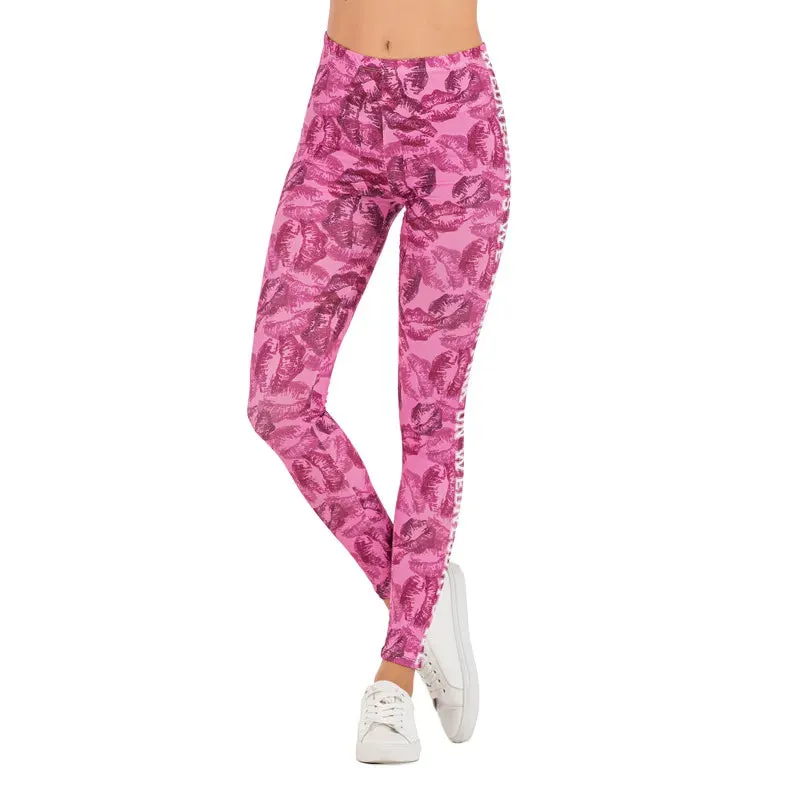 Women Legging Printing Fitness Leggins Fashion Slim Leggings High Waist Leggings Woman Pants