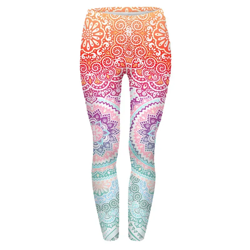 Women Legging Printing Fitness Leggins Fashion Slim Leggings High Waist Leggings Woman Pants