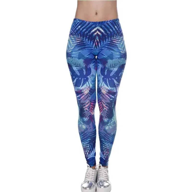 Women Legging Printing Fitness Leggins Fashion Slim Leggings High Waist Leggings Woman Pants
