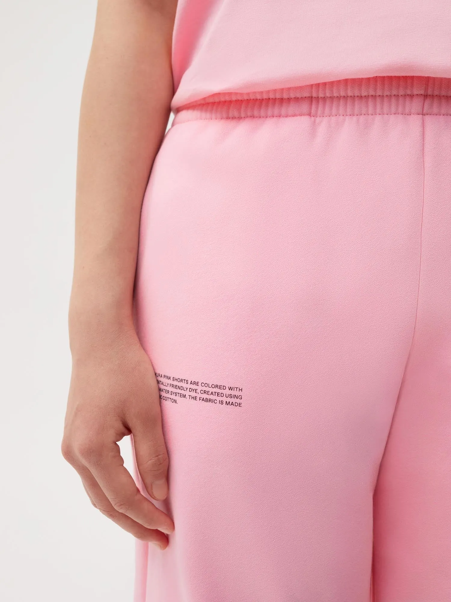 Womens 365 Midweight Long Shorts—sakura pink