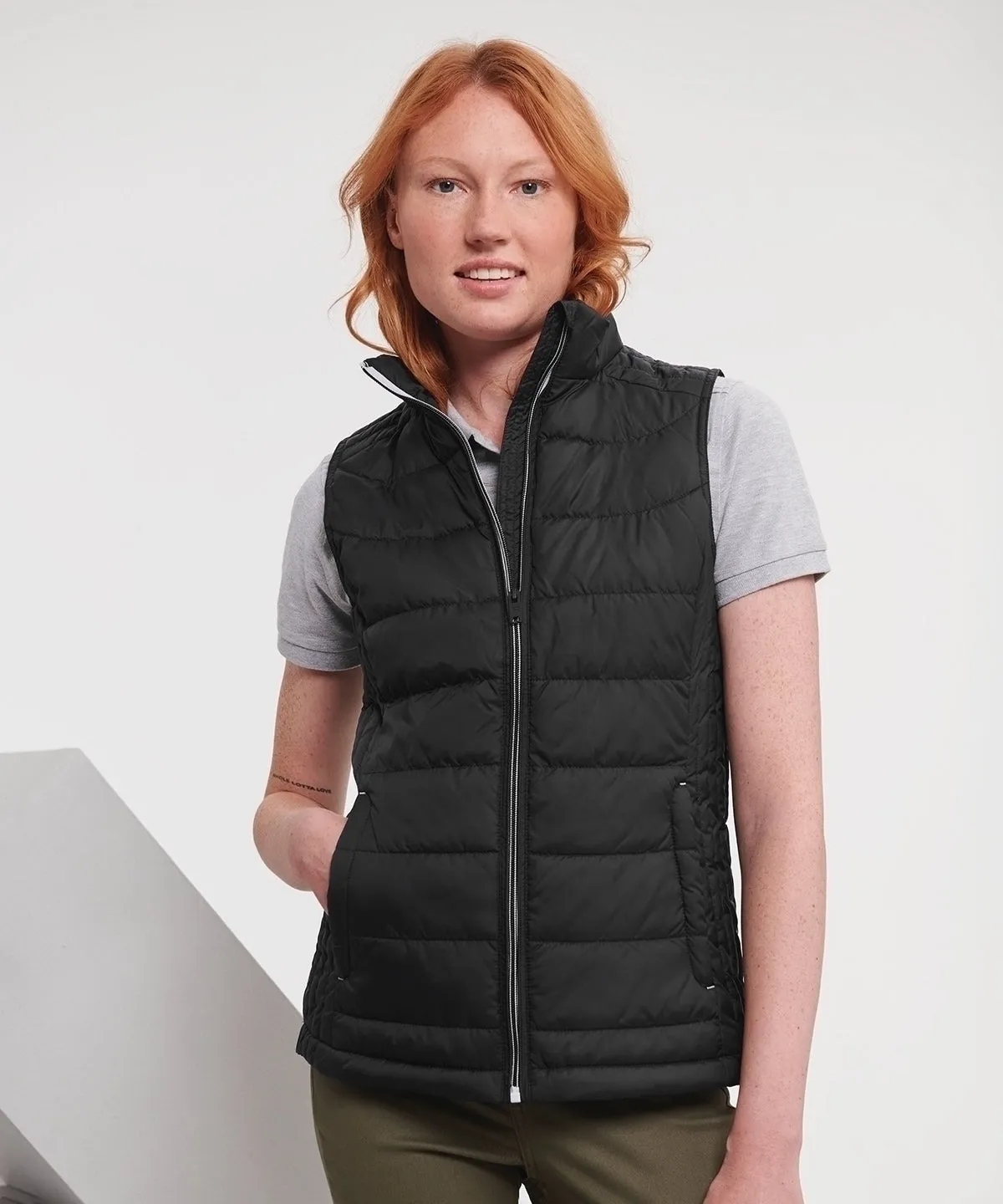 Womens Nano bodywarmer | Dark Olive