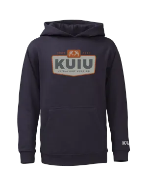 Youth Patch Hoodie | Navy